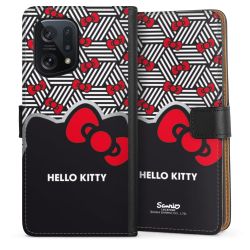 Sideflip mit langer Lasche schwarz