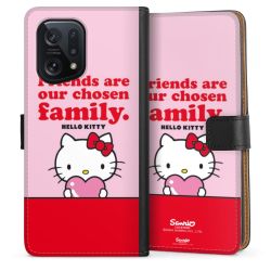 Sideflip mit langer Lasche schwarz