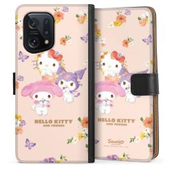 Sideflip mit langer Lasche schwarz