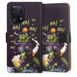 Sideflip Fodral med flap svart