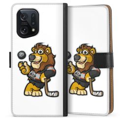 Sideflip mit langer Lasche schwarz