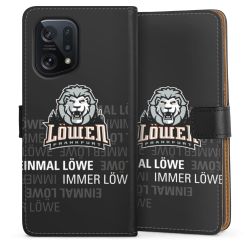 Sideflip mit langer Lasche schwarz