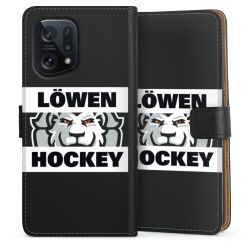 Sideflip mit langer Lasche schwarz