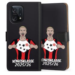 Sideflip mit langer Lasche schwarz