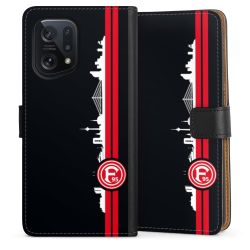 Sideflip mit langer Lasche schwarz