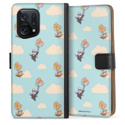 Sideflip mit langer Lasche schwarz