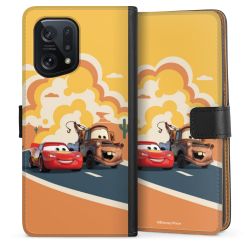 Sideflip mit langer Lasche schwarz