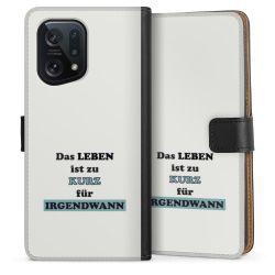 Sideflip mit langer Lasche schwarz