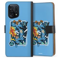 Sideflip Fodral med flap svart