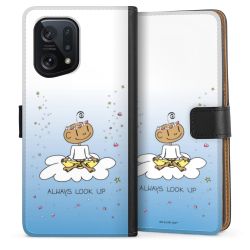 Sideflip mit langer Lasche schwarz