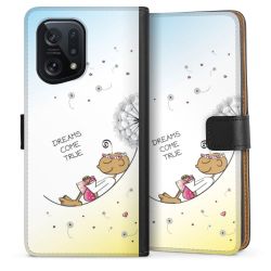 Sideflip mit langer Lasche schwarz