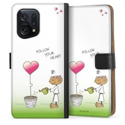 Sideflip mit langer Lasche schwarz