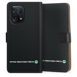 Sideflip mit langer Lasche schwarz