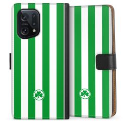 Sideflip mit langer Lasche schwarz