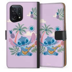 Sideflip mit langer Lasche schwarz