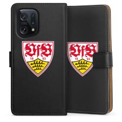 Sideflip mit langer Lasche schwarz