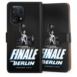 Sideflip mit langer Lasche schwarz