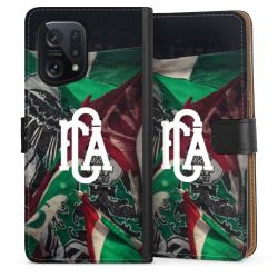 Sideflip mit langer Lasche schwarz