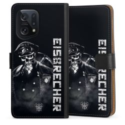 Sideflip mit langer Lasche schwarz