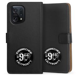 Sideflip mit langer Lasche schwarz