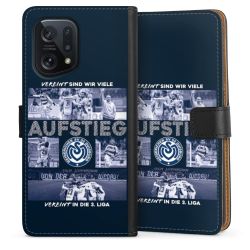 Sideflip mit langer Lasche schwarz