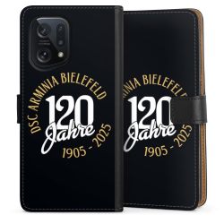 Sideflip mit langer Lasche schwarz