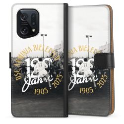 Sideflip mit langer Lasche schwarz