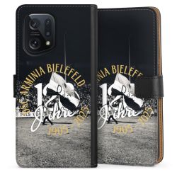 Sideflip mit langer Lasche schwarz