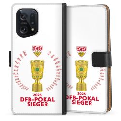 Sideflip mit langer Lasche schwarz