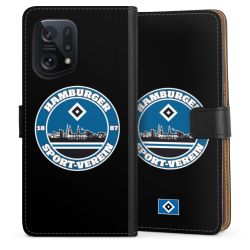 Sideflip mit langer Lasche schwarz