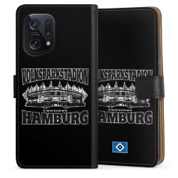 Sideflip mit langer Lasche schwarz