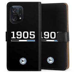 Sideflip mit langer Lasche schwarz