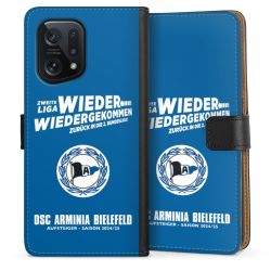 Sideflip mit langer Lasche schwarz