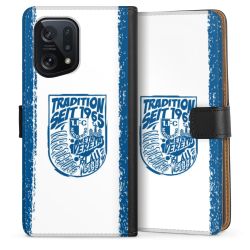 Sideflip mit langer Lasche schwarz