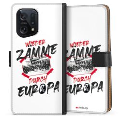 Sideflip mit langer Lasche schwarz