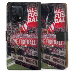 Sideflip mit langer Lasche schwarz