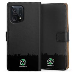 Sideflip mit langer Lasche schwarz