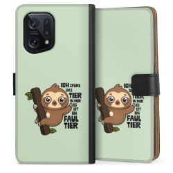 Sideflip mit langer Lasche schwarz