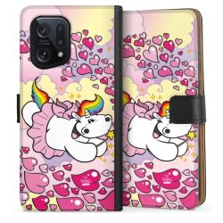 Sideflip mit langer Lasche schwarz