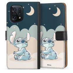 Sideflip mit langer Lasche schwarz