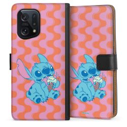 Sideflip mit langer Lasche schwarz