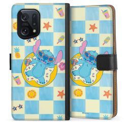 Sideflip mit langer Lasche schwarz