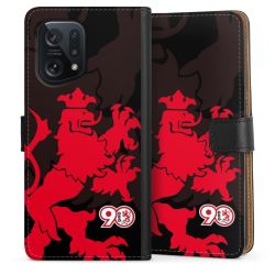 Sideflip mit langer Lasche schwarz