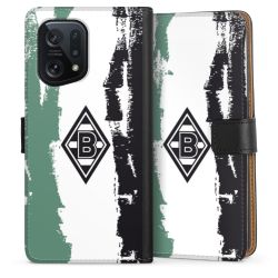 Sideflip mit langer Lasche schwarz