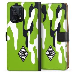 Sideflip mit langer Lasche schwarz