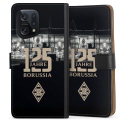 Sideflip mit langer Lasche schwarz