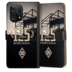 Sideflip mit langer Lasche schwarz