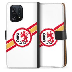 Sideflip mit langer Lasche schwarz