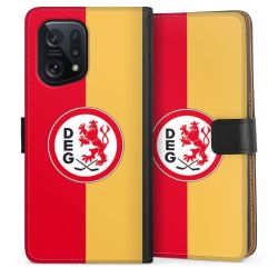 Sideflip mit langer Lasche schwarz