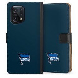 Sideflip mit langer Lasche schwarz